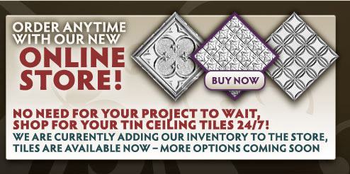 Brian Greer's Tin Ceilings Online Store